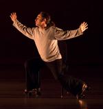another male dancer in motion
