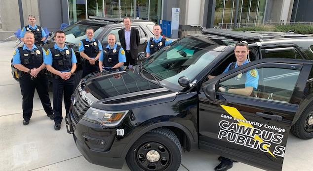 Picture of members of the Public Safety Department