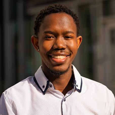 SGA senator Ora Mahuma