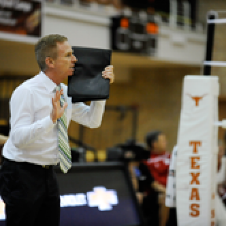 Jim Moore, Titans’ next volleyball coach in action