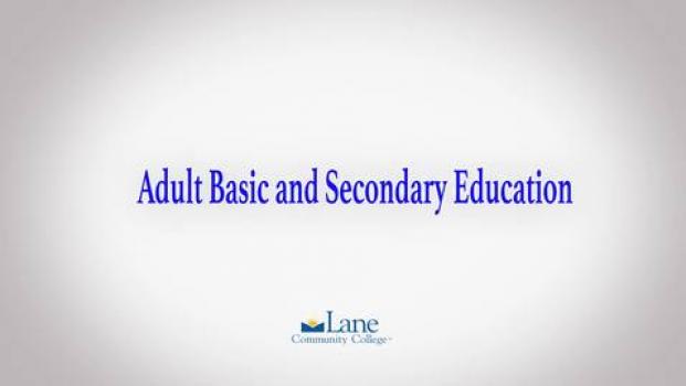 Learn about Adult Basic and Secondary Education