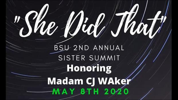 Sistah Summit 2020 Lane Black Student Union youtube image